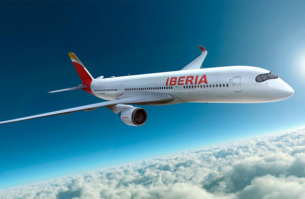 Iberia suspende temporalmente su ruta Caracas-Madrid