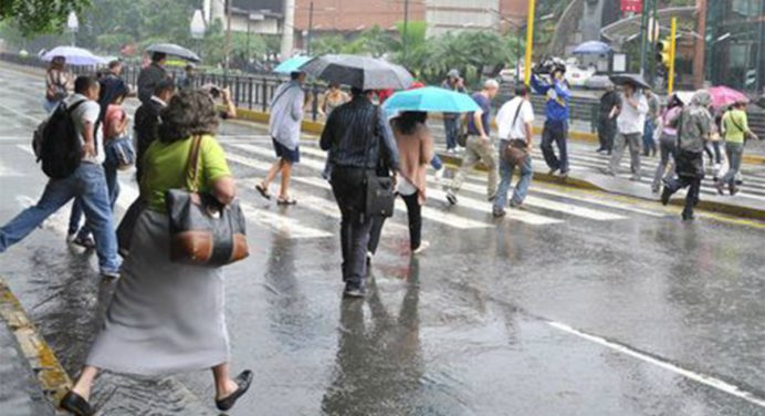 Inameh pronostica lluvias y más lluvia sobre Monagas y para el resto del país