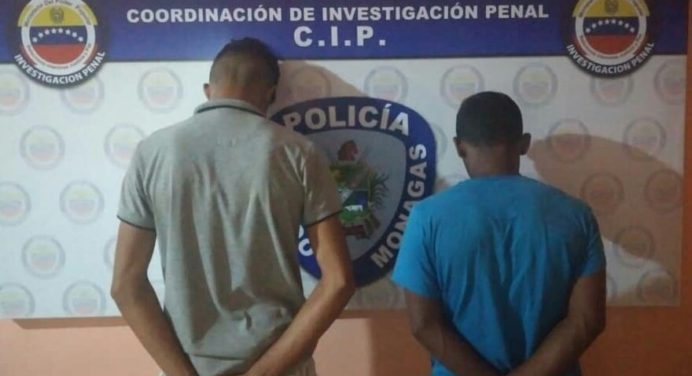Apodado «Alito» y alias «Carlitos» fueron capturados en la Av. Juncal de Maturín