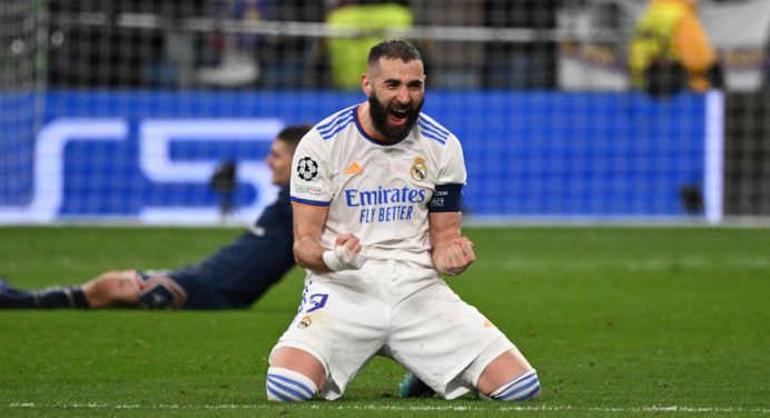 ¡El héroe! Benzema pulverizó al tridente Messi, Neymar y Mbappé