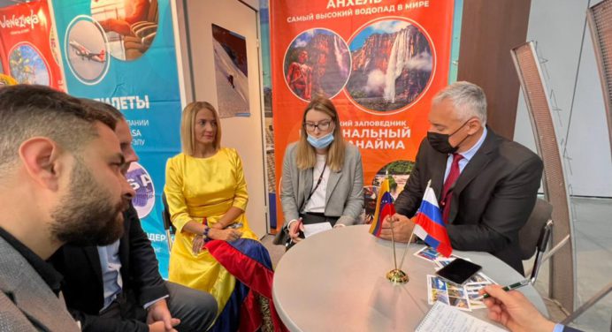 Ministro Padrón: Venezuela está presente en la Feria Internacional de Viajes y Turismo de Moscú 