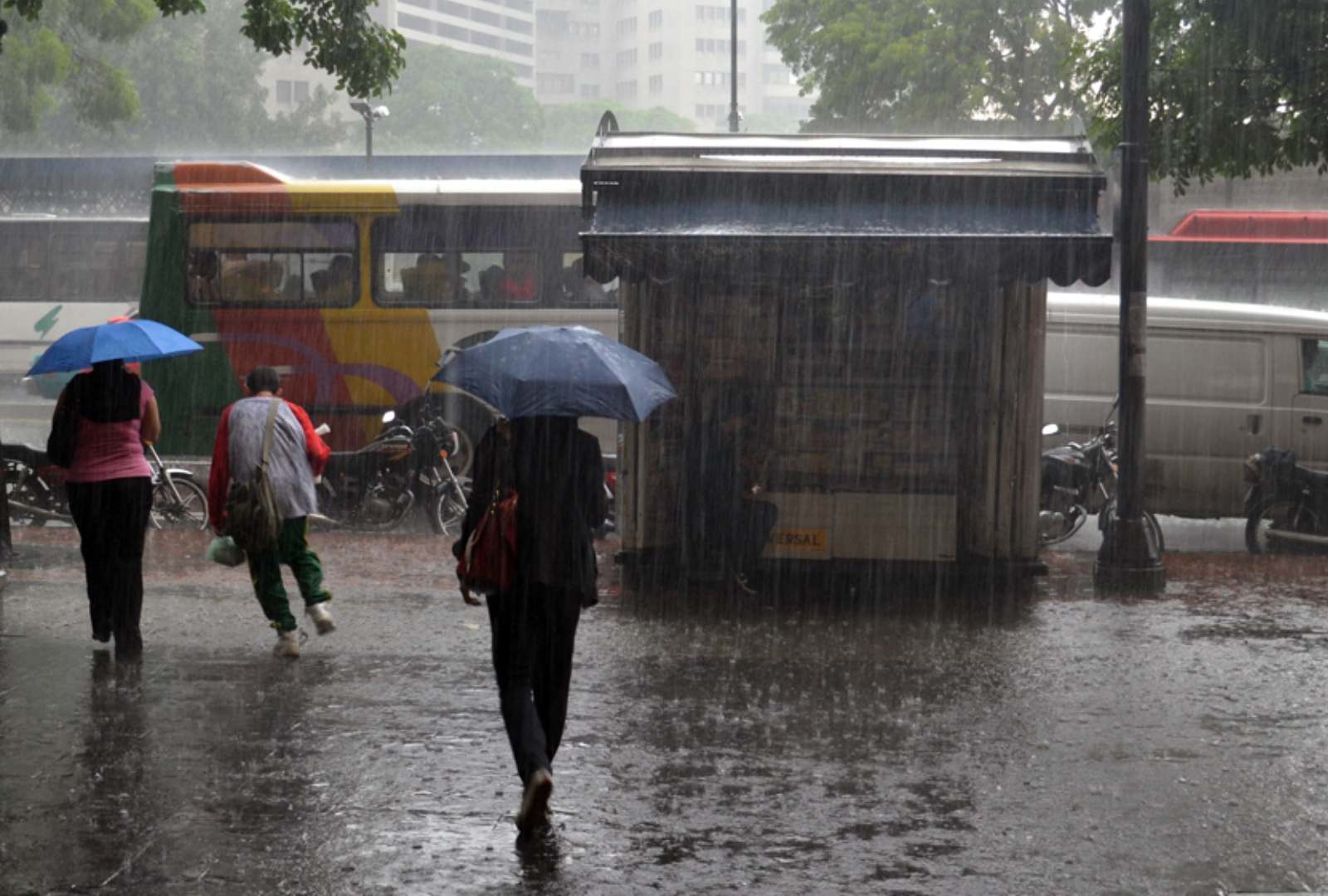 ¡Paragua en mano! Lluvias dispersas en algunos estados del país