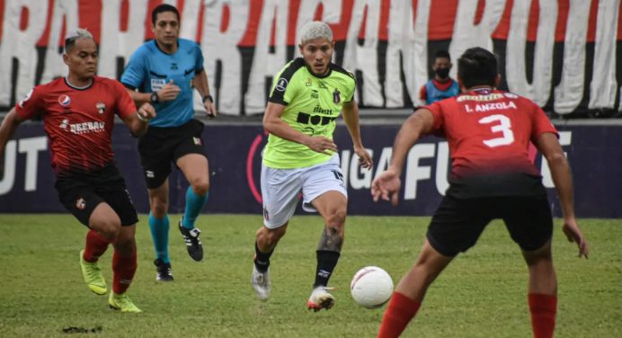 Monagas SC sacó un empate ante Lara en Barquisimeto