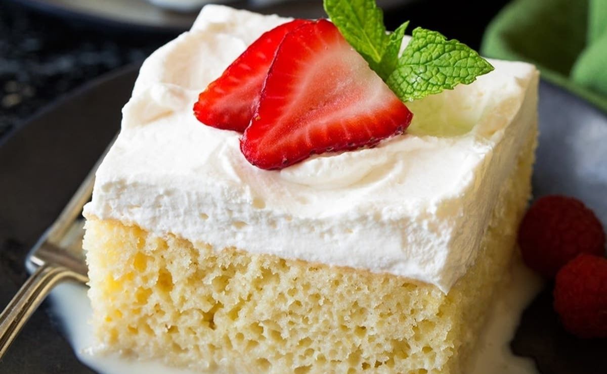 Bizcocho de tres leches