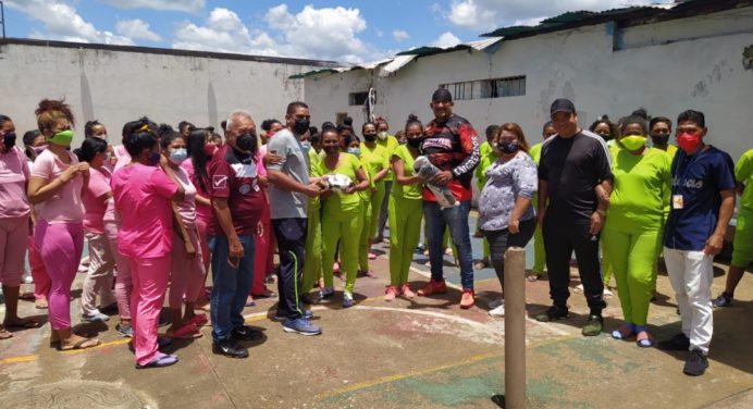 Reinauguran cancha deportiva en el Centro Penitenciario de Oriente