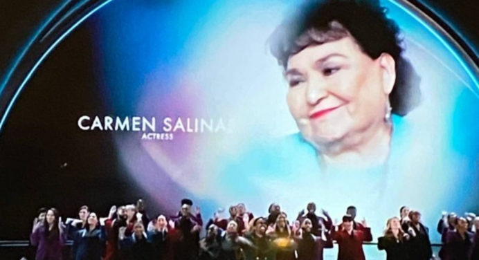 Rindieron homenaje a Carmen Salinas en los Premios Oscar 2022