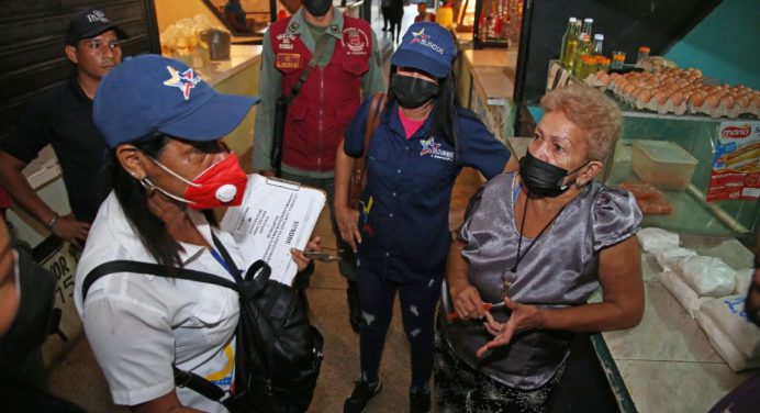 Sundde, Guardia del Pueblo y Serviamer fiscalizaron comercios en Los Bloques