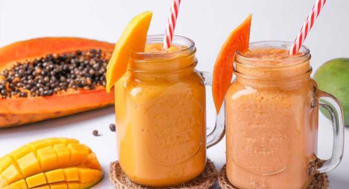 ¡Actívate! Realiza estos 2 batidos de lechosa para iniciar la semana con energía