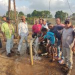 alcaldia de aguasay instala bomba sumergible en el sector periquito laverdaddemonagas.com agua bomba aguasay