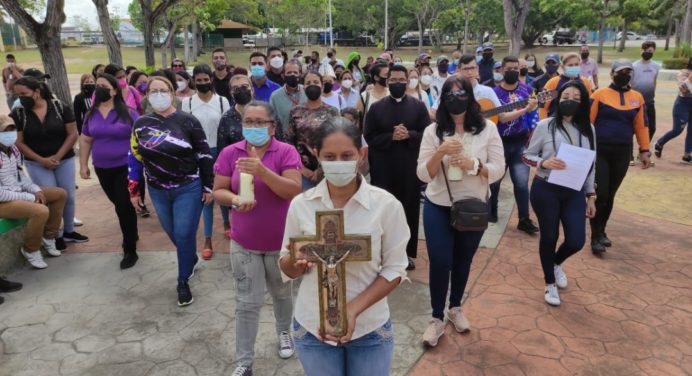 Alcaldía de Maturín realiza viacrucis institucional en el Parque La Guaricha