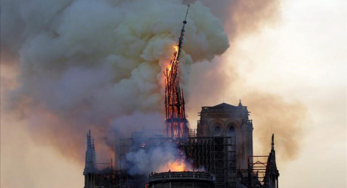 Así luce la catedral de Notre Dame a tres años del incendio