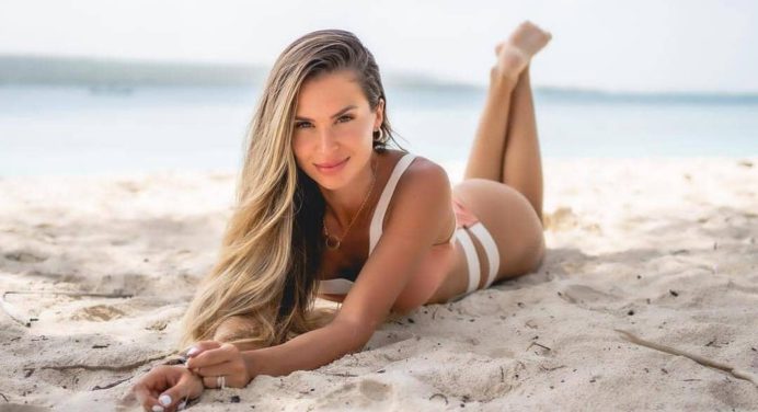 Así luce Rosmeri Marval con su pancita