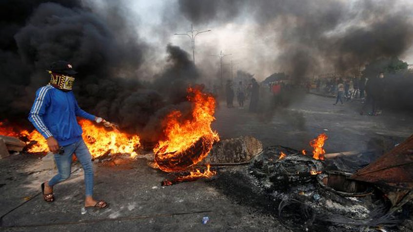 Ataques incendiarios marcan violenta jornada en el sur de Chile