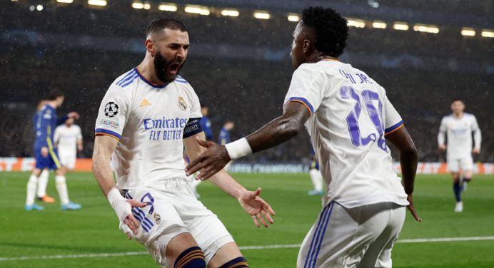 Benzema conquistó Londres y le dio la victoria al Real Madrid ante el Chelsea