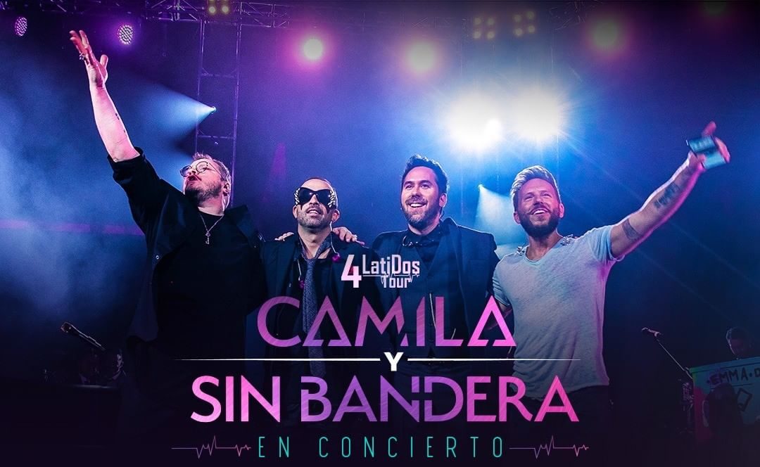 Camila y Sin Bandera agotan la segunda fecha de su concierto en Caracas