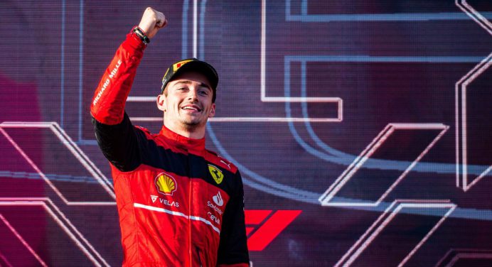 Charles Leclerc se llevó el GP de Australia y se afianza en el liderato