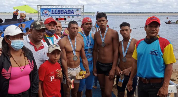 Cinco atletas de Sotillo participaron en el Paso a Nado de los Ríos Orinoco y Caroní