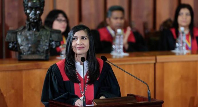 Gladys Gutiérrez asumió presidencia del TSJ
