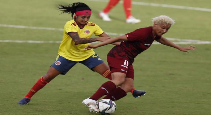 La Vinotinto femenina empató con Colombia 2-2 en amistoso realizado en Cali