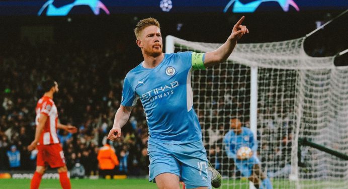 Manchester City pegó primero frente al Atlético de Madrid en Champions