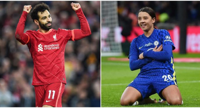 Mohamed Salah y Sam Kerr fueron elegidos los mejores del año