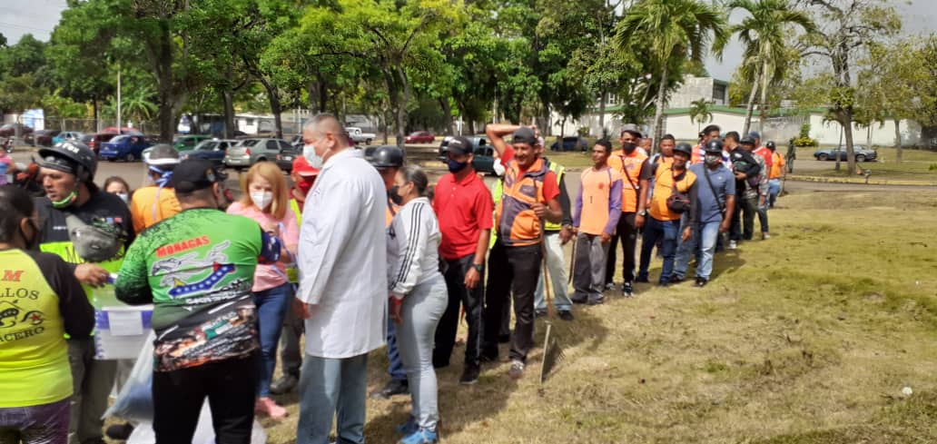 motorizados y voluntarios se unen a la jornada de limpieza del hospital dr manuel nunez tovar laverdaddemonagas.com hmnt6