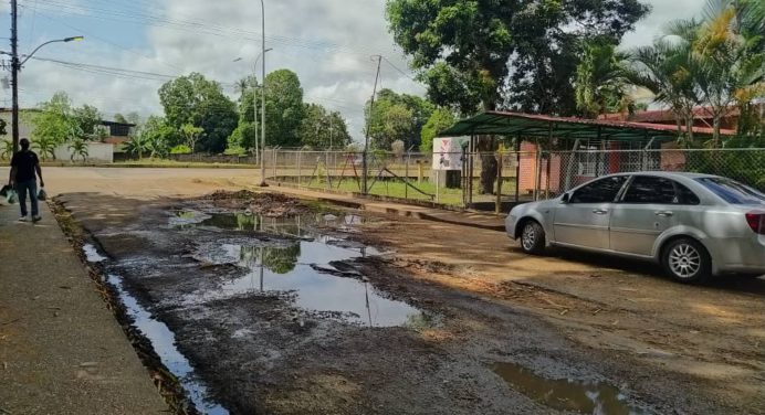 Nadie se acuerda de la vialidad de Las Cocuizas en Maturín