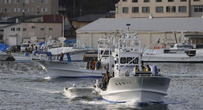 Naufragio de barco turístico en Japón suma 11 muertos