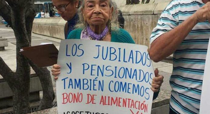 Pensionados y jubilados tomarán las calles el 26 de abril y primero de mayo