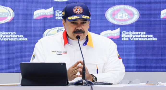 Presidente Maduro pone en alerta al Sistema Nacional de Riesgos por lluvias