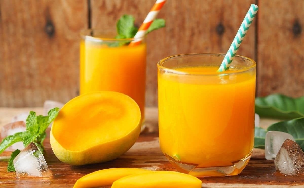 Realiza la bebida de mango con piña para este tiempo de calor