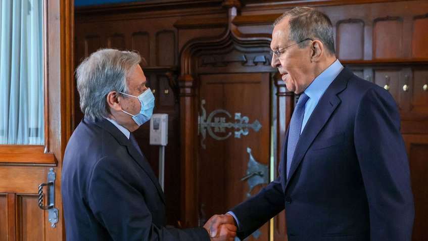Rusia ofrece su cooperación a la ONU para ayudar a los civiles en Ucrania