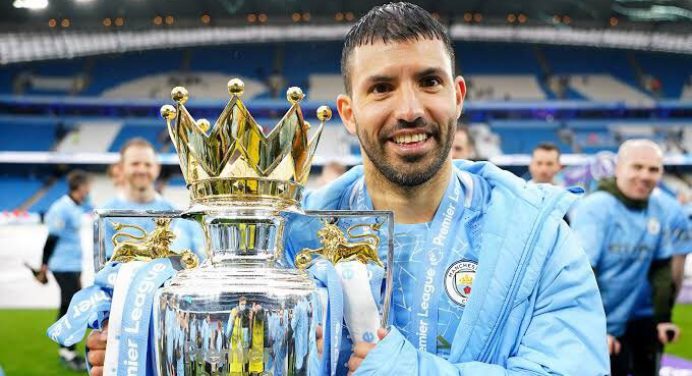 Sergio Agüero ingresó al salón de la fama de la Premier League
