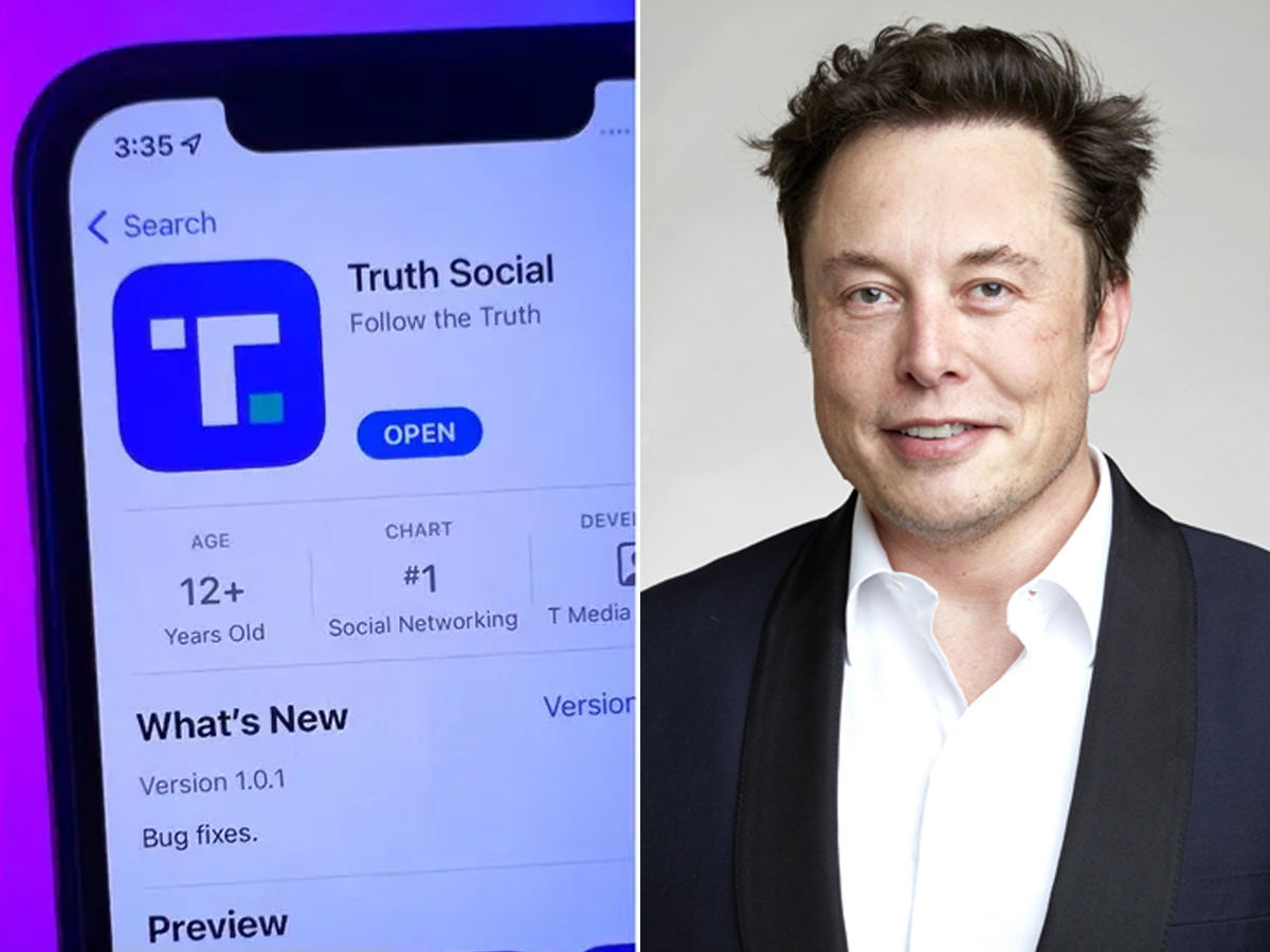 Truth Social superó a Twitter en App Store tras la compra de Elon Musk 