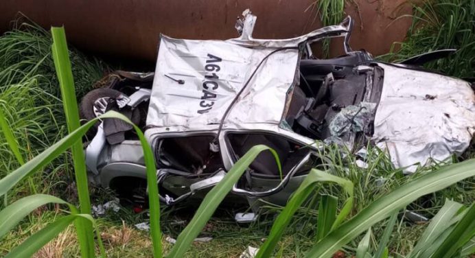 Un gerente de Pdvsa muerto y 3 heridos deja accidente en la Lara-Zulia