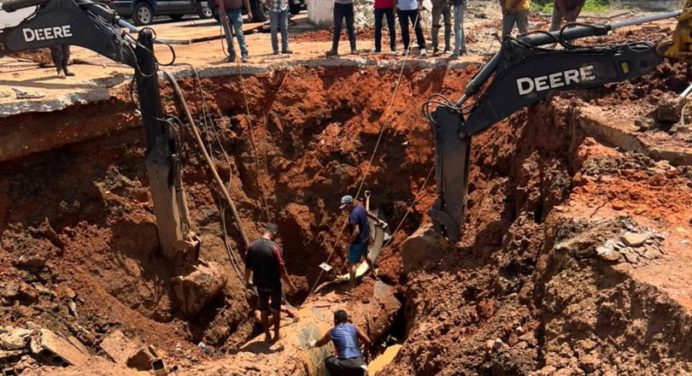 Un total de 16 fugas de agua han corregido en la avenida Bella Vista de Maturín