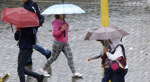 Lluvias con descargas eléctricas en gran parte del territorio venezolano