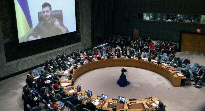 Zelenski exigió la reforma del Consejo de Seguridad de la ONU ante el veto ruso