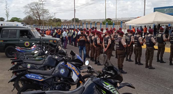 Zodi Monagas despliega dispositivo especial de seguridad Semana Santa Segura en Piar