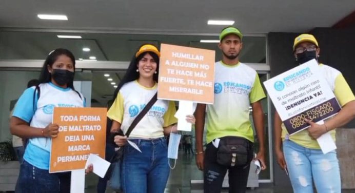 Campaña “Educando con amor, cambiamos su historia” se despliega en supermercados de Maturín