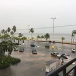 cinco horas de lluvia cayeron sobre puerto la cruz laverdaddemonagas.com lluvia1