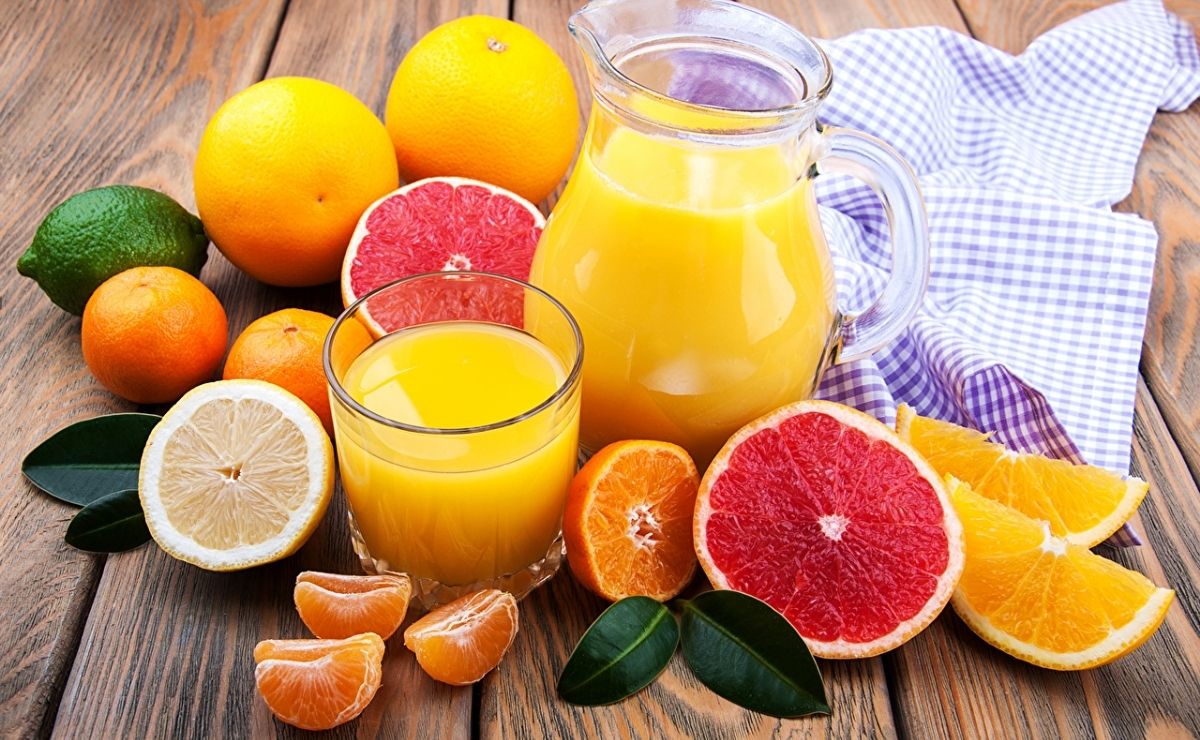 Prepara esta refrescante bebida de frutas cítricas
