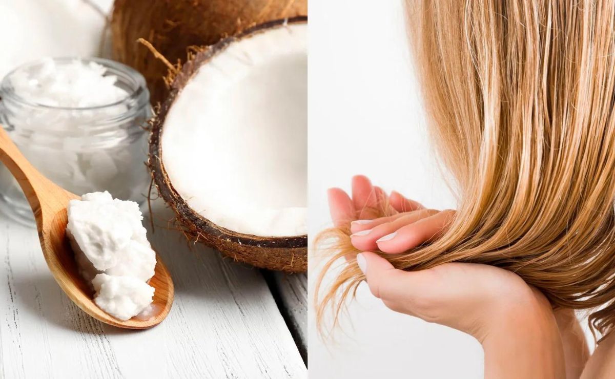 Aceite de coco para el cabello