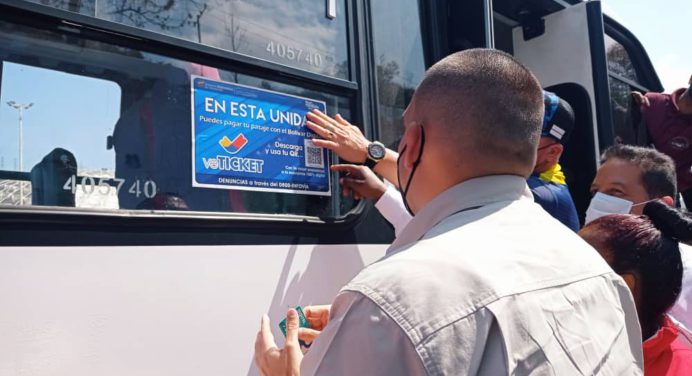 Conozca cómo generar el código QR por el sistema Patria para el pago de transporte público