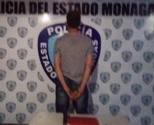 detenido en la cruz por presunto robo en agencia de loterias laverdaddemonagas.com img 20220529 wa0139