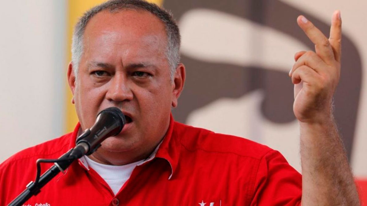 El presidente del PSUV, Diosdado Cabello sigue con posición firme al respecto al diálogo con la oposición.
