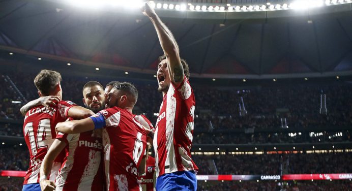 El Atlético de Madrid derrotó al Real Madrid y se quedó con el derbi