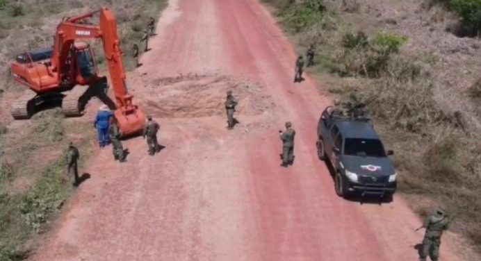 FANB destruyó pistas clandestinas destinadas al narcotráfico
