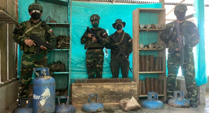 FANB detecta otro campamento con artefactos explosivos en Apure