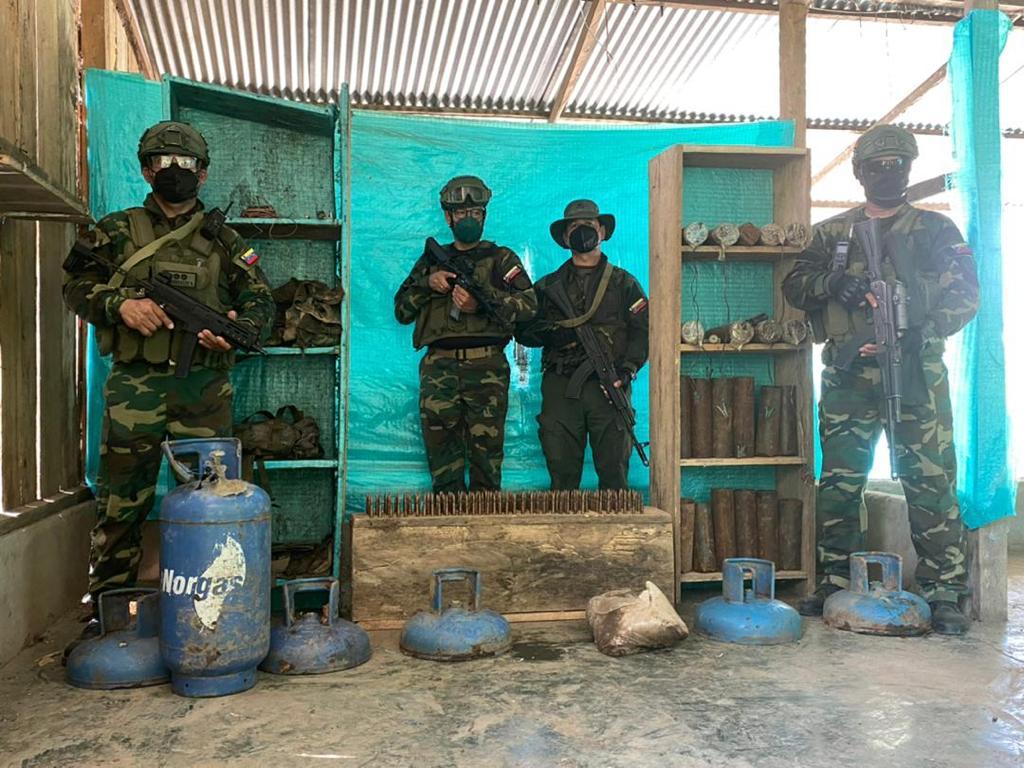 FANB detecta otro campamento con artefactos explosivos en Apure